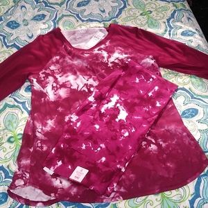 Justice. Tie dye two pice outfit